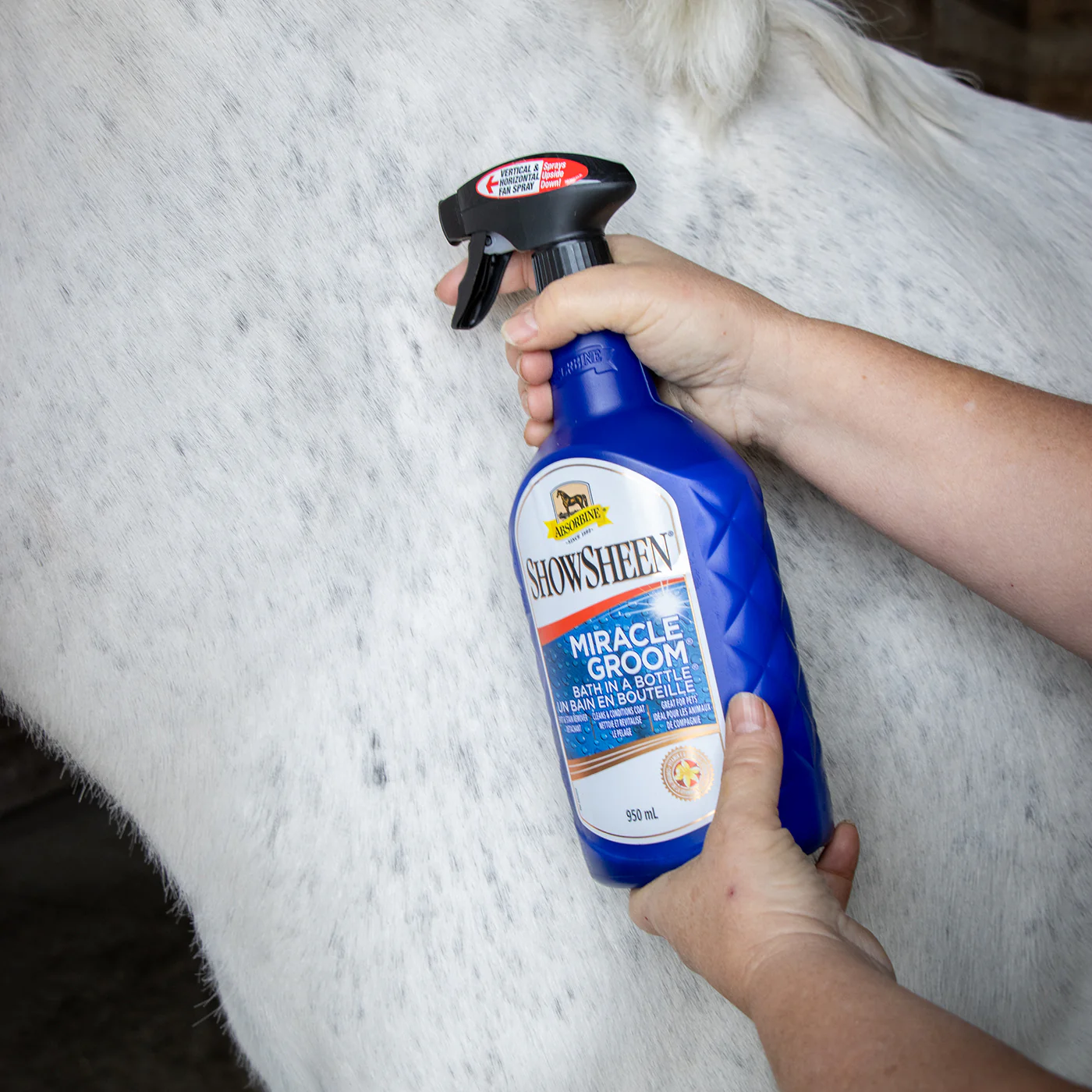 Absorbine ShowSheen Miracle Groom W/ Sprayer 950 mL - Image 3