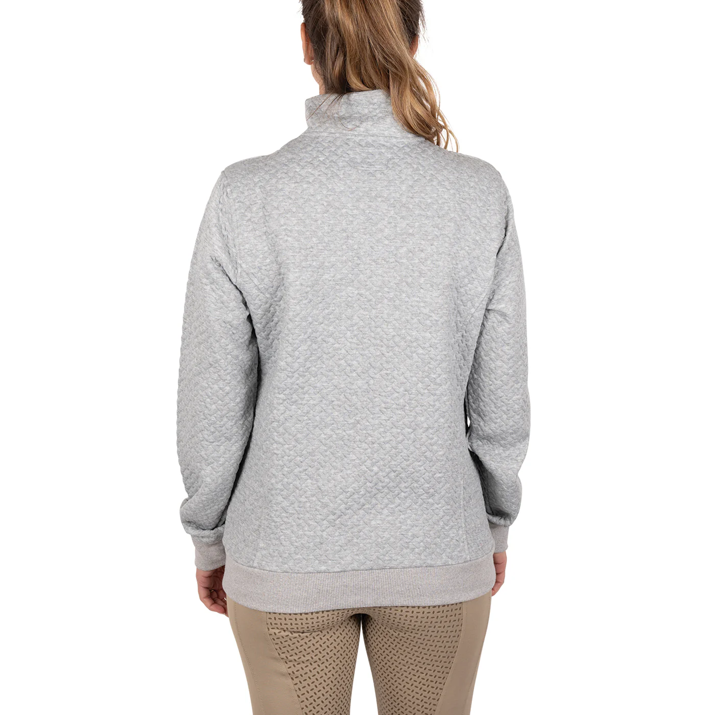 Aerion Adelia Quarter Zip Quilt Sweatshirt - Image 11