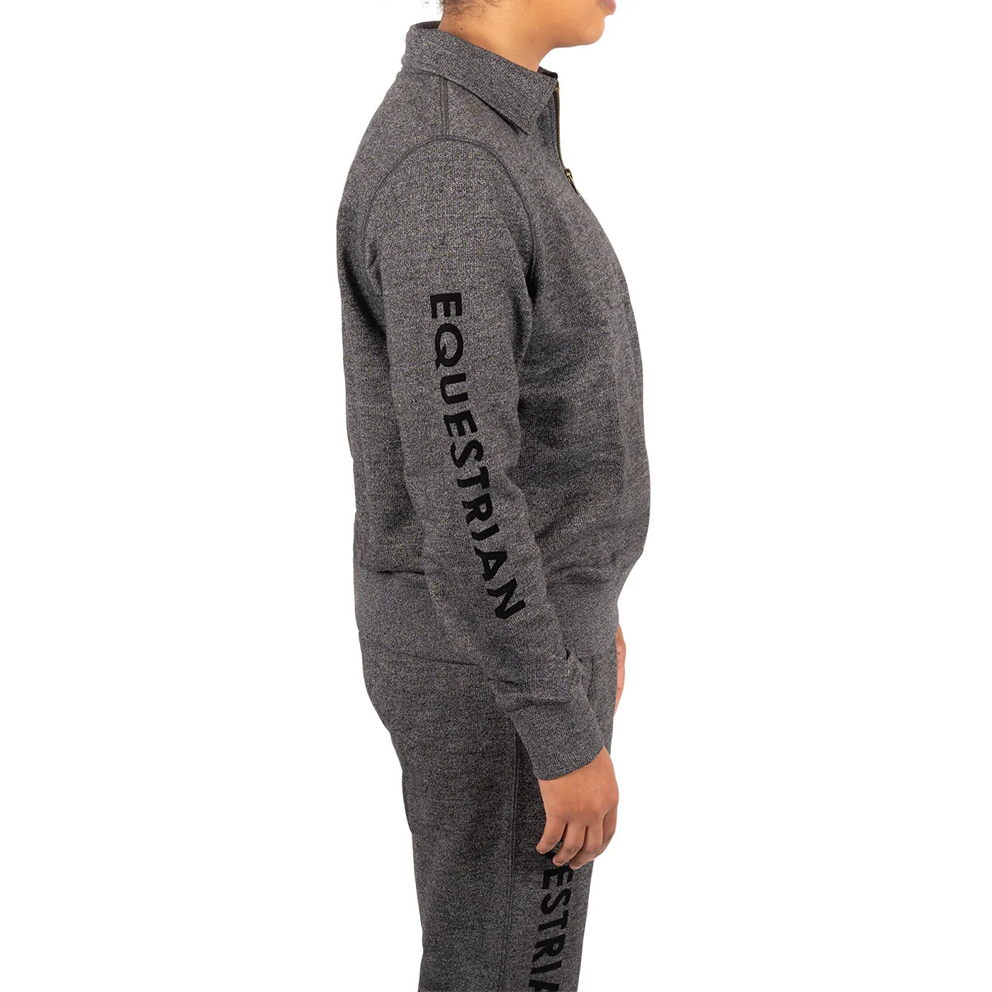 Aerion Equestrian Quarter Zip Polo Sweatshirt - Image 4