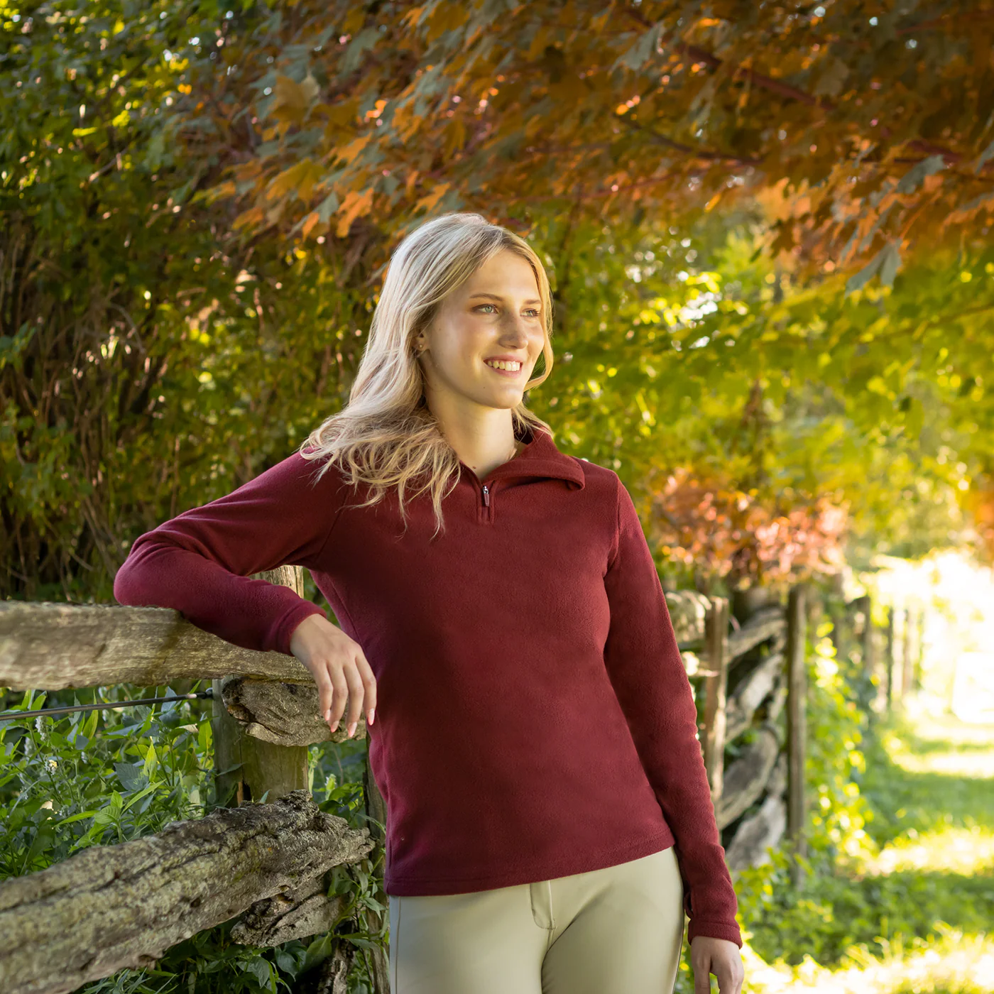 Aerion Rowan Fleece Quarter Zip Sweatshirt - Image 8