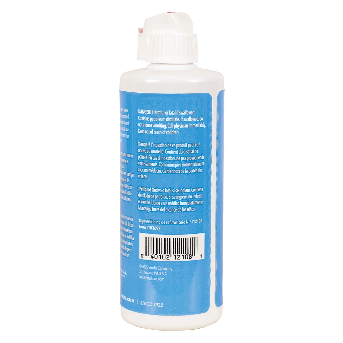 Andis Blade Oil 118 mL - Image 3