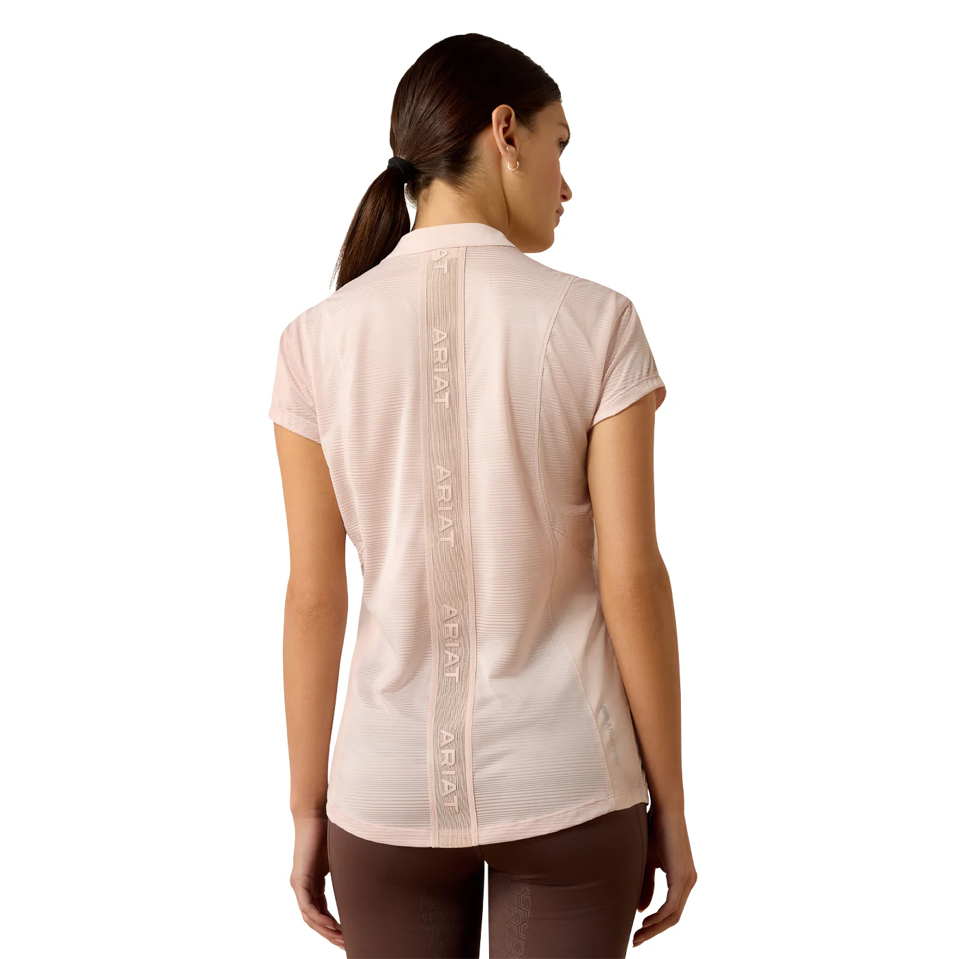 Ariat Breathe Half Zip Cap Sleeve Base Layer - Image 2