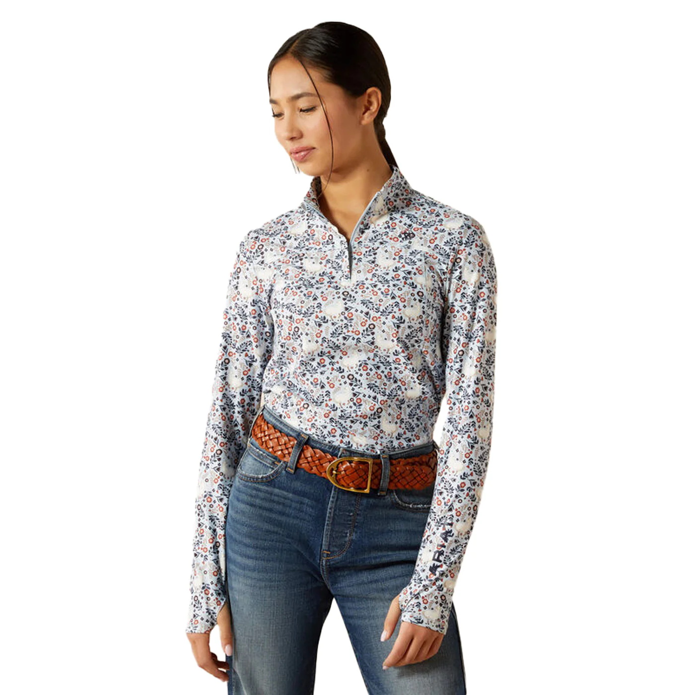 Ariat Lowell 3.0 Quarter Zip Base Layer - Kids'