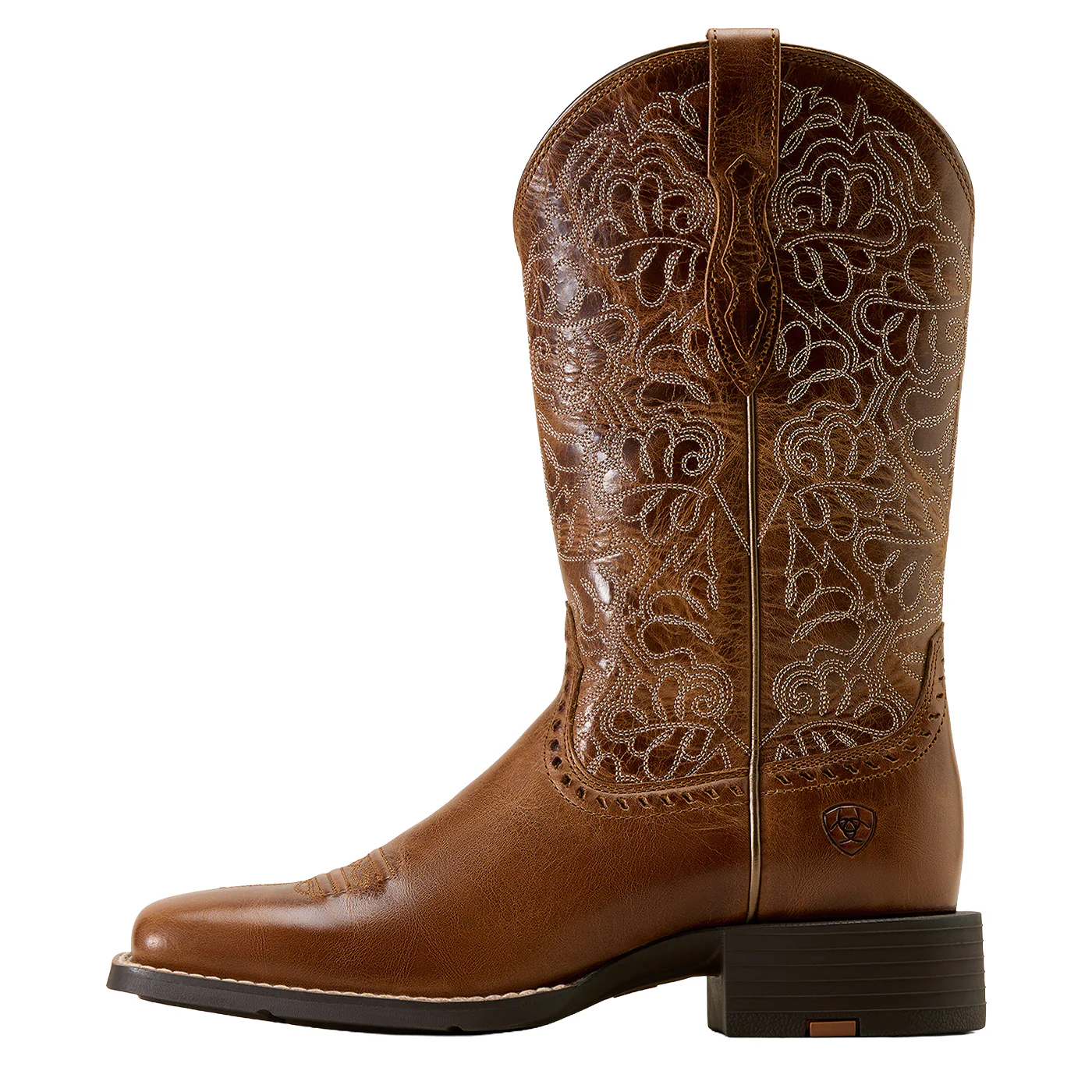Ariat Round Up Remuda Wide Square Toe Western Boots - Image 4