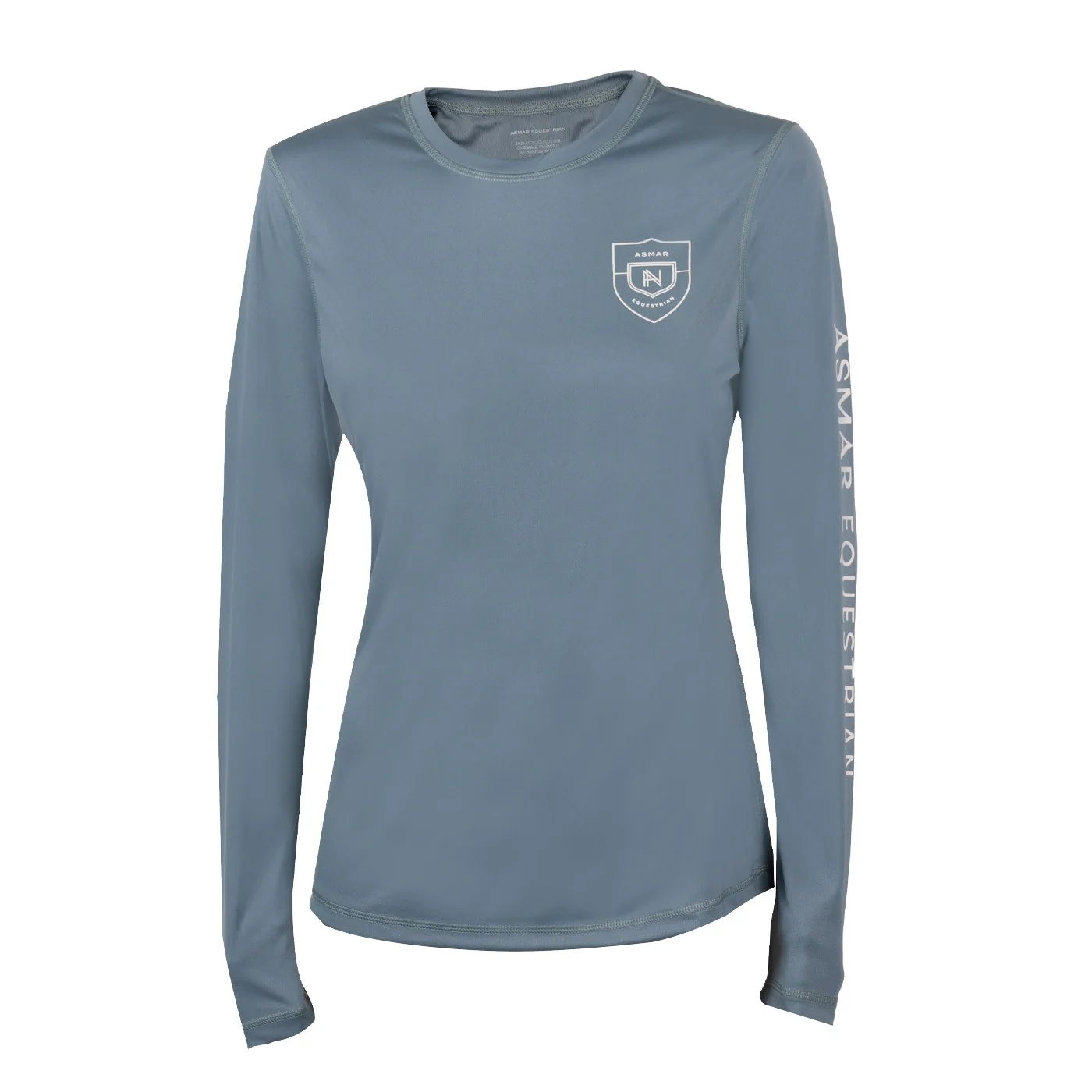 Asmar Equestrian Sustainable Long Sleeve Logo Tee - Image 4