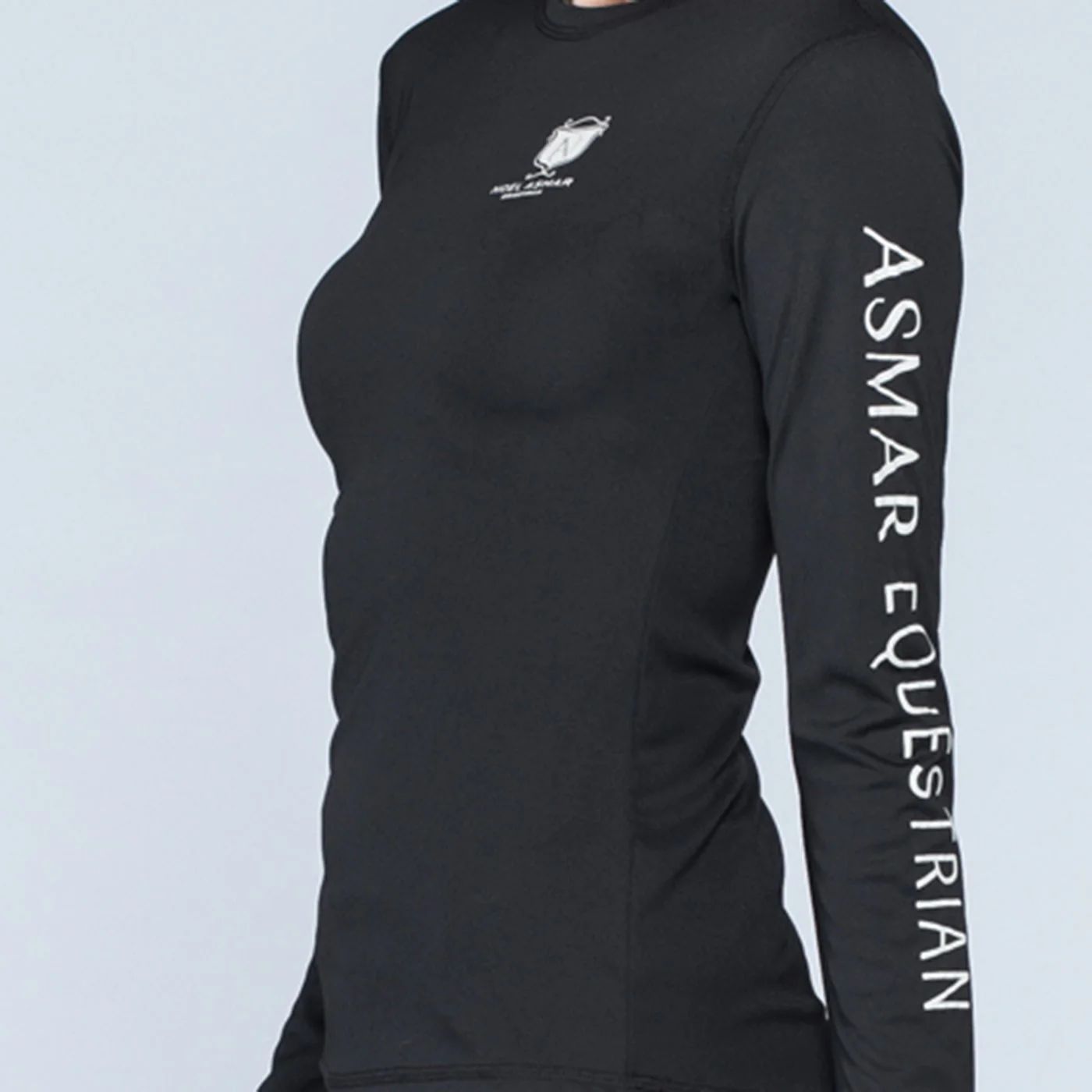 Asmar Equestrian Sustainable Long Sleeve Logo Tee - Image 7