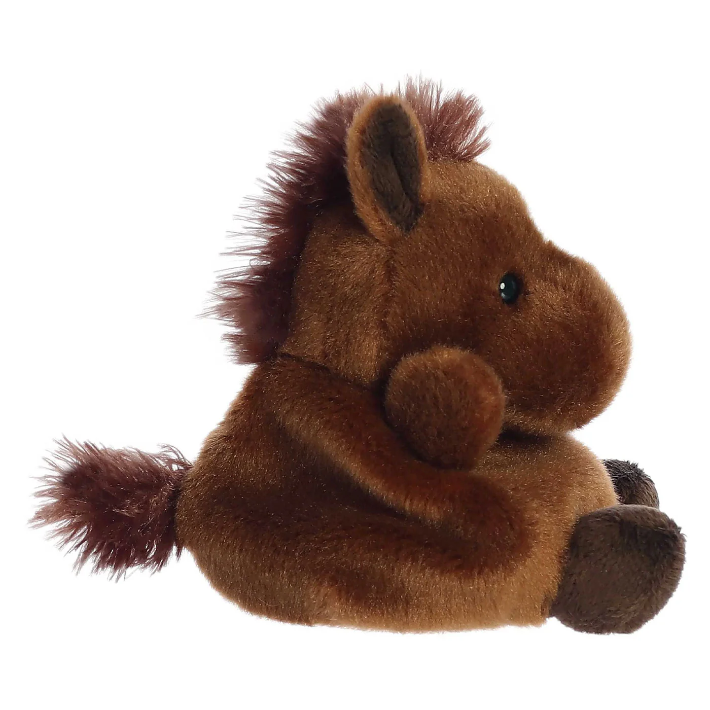 Aurora Palm Pals Truffle Brown Horse Plush 12 cm - Image 3