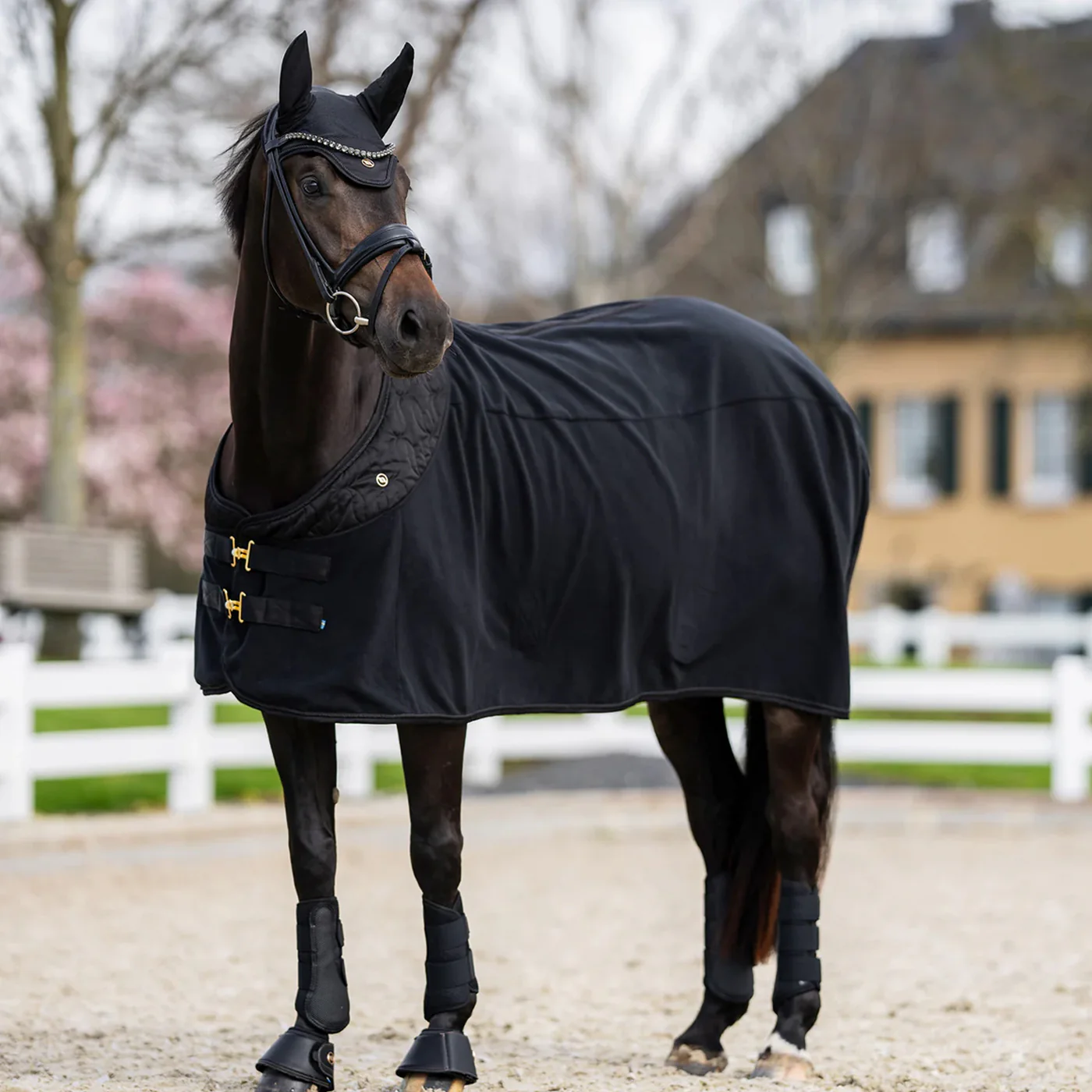 Back on Track Deep Nights Fleece Rug - Image 5