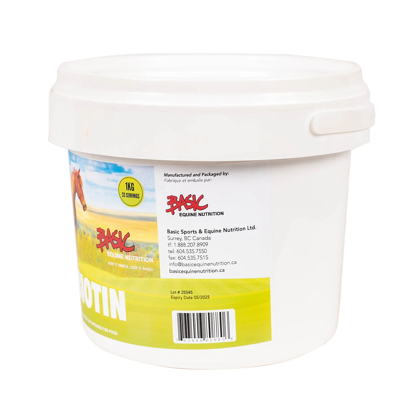 Basic Equine Nutrition Biotin 1 kg - Image 2
