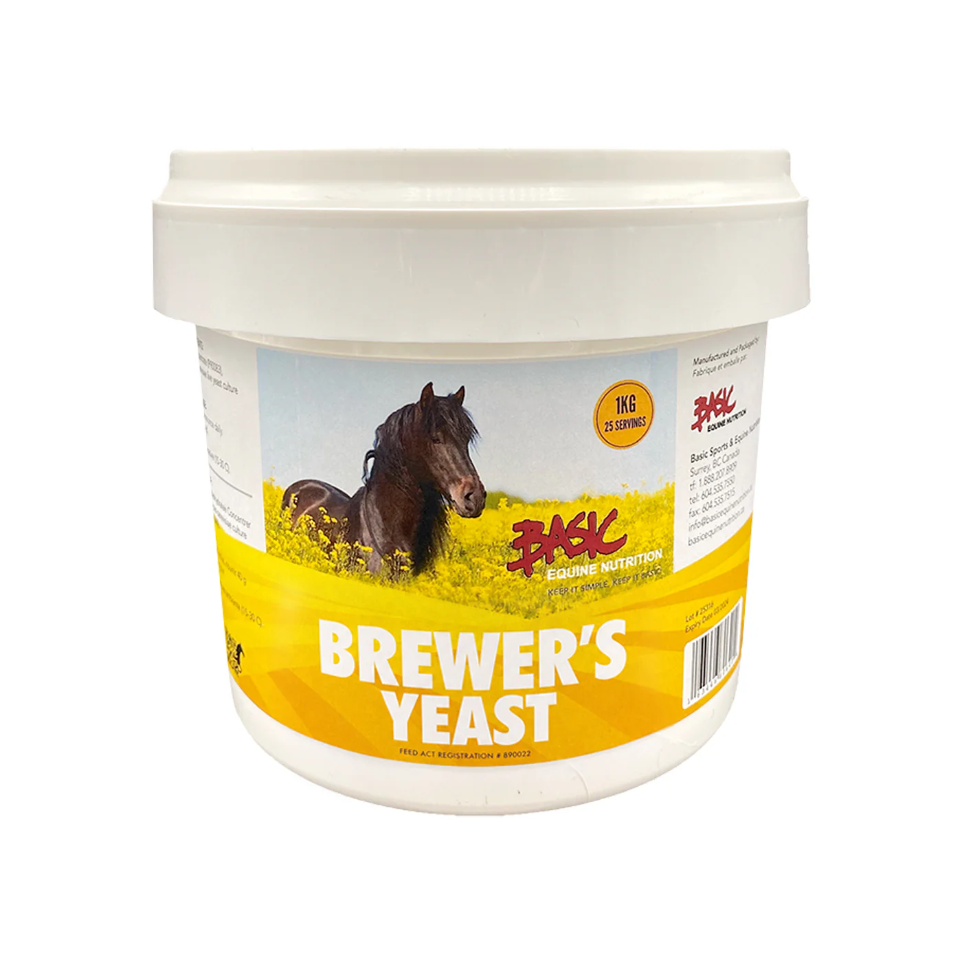 Basic Equine Nutrition Brewer's Yeast 1 kg