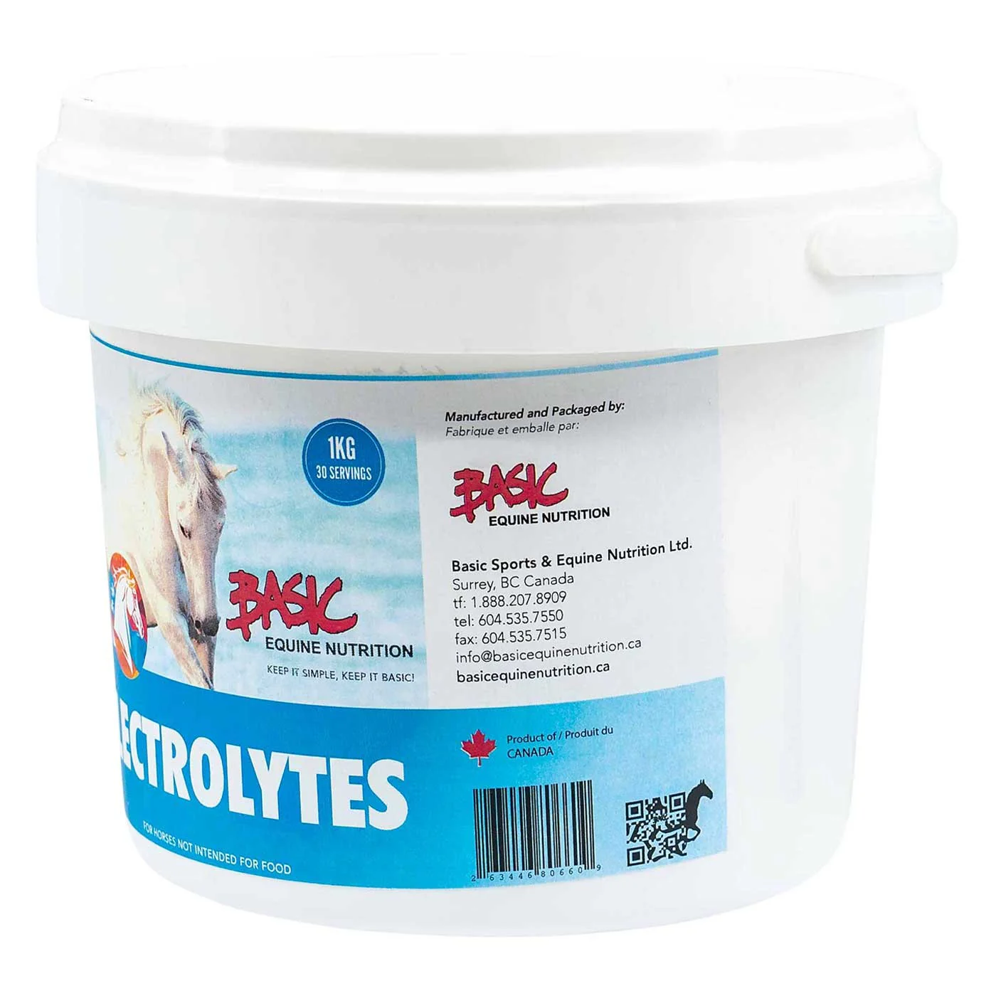 Basic Equine Nutrition Electrolytes 1 kg - Image 2
