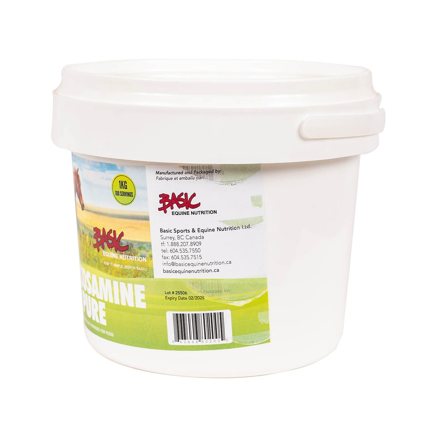 Basic Equine Nutrition Glucosamine Pure 1 kg - Image 2