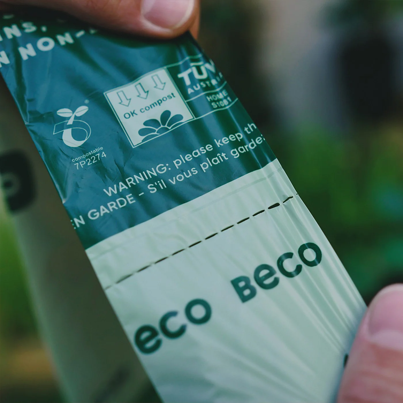 Beco Compostable Unscented Poop Bags - Pack of 48 - Image 3