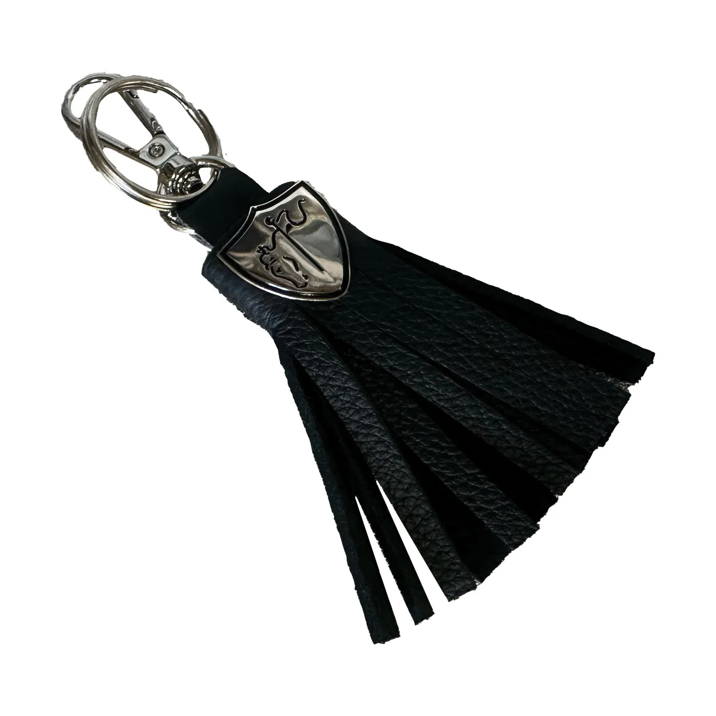 Black Knight Mini Tassel Keychain - Image 2
