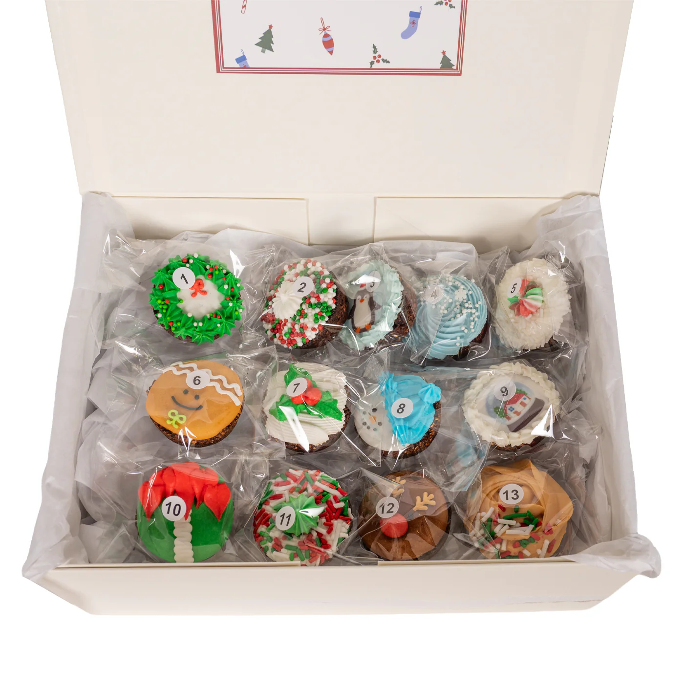 Boo & Moo Decorated Cookies Advent Calendar - Image 3