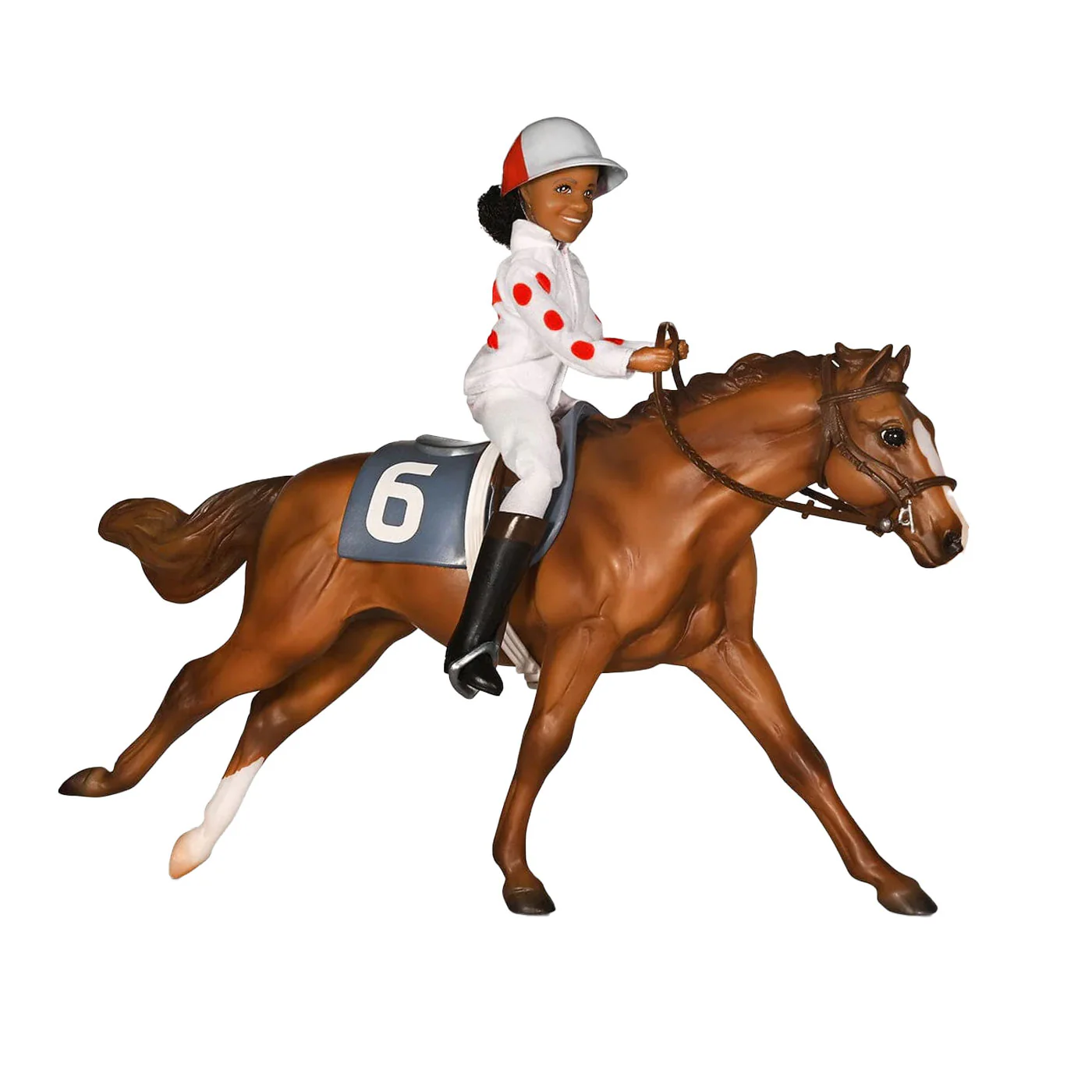 Breyer Freedom Cheryl White Horse & Book Set