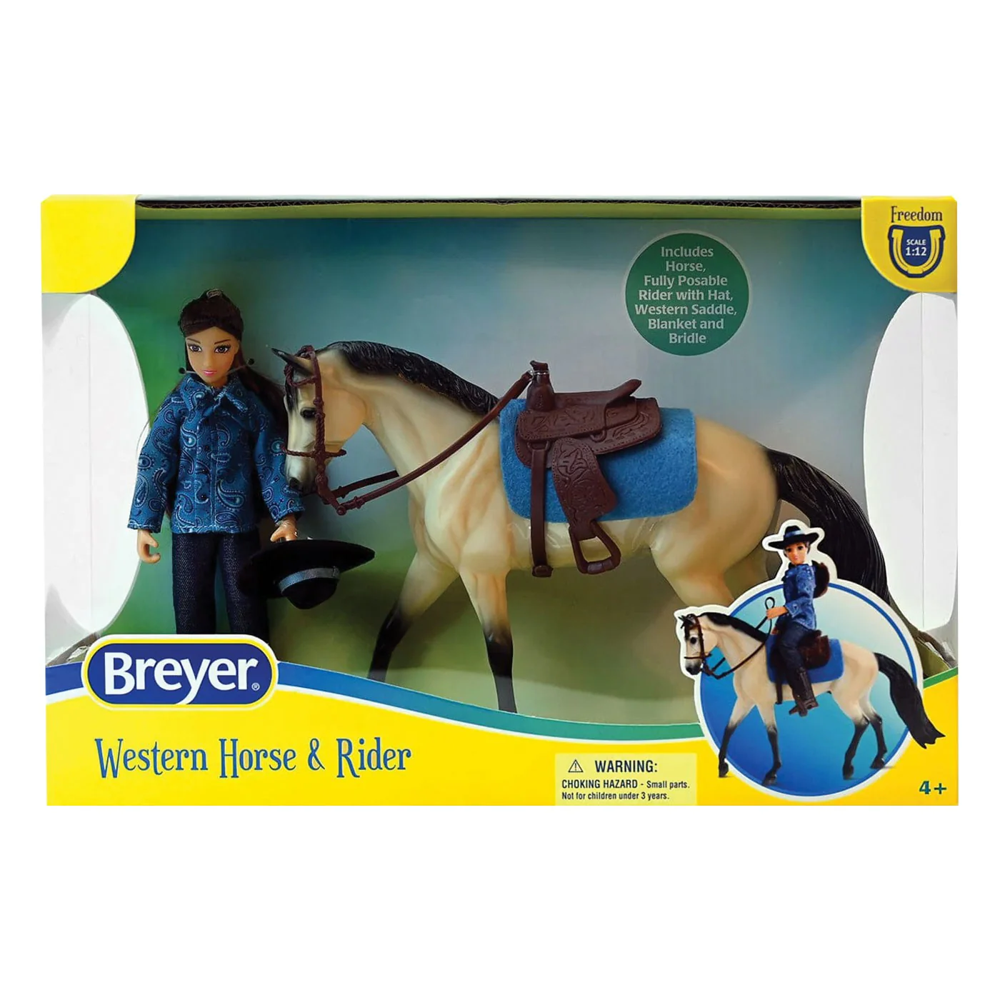 Breyer Freedom Western Horse & Rider - Image 3