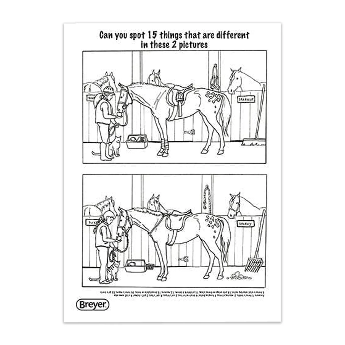 Breyer H Is For Horse Activity Book - Image 3