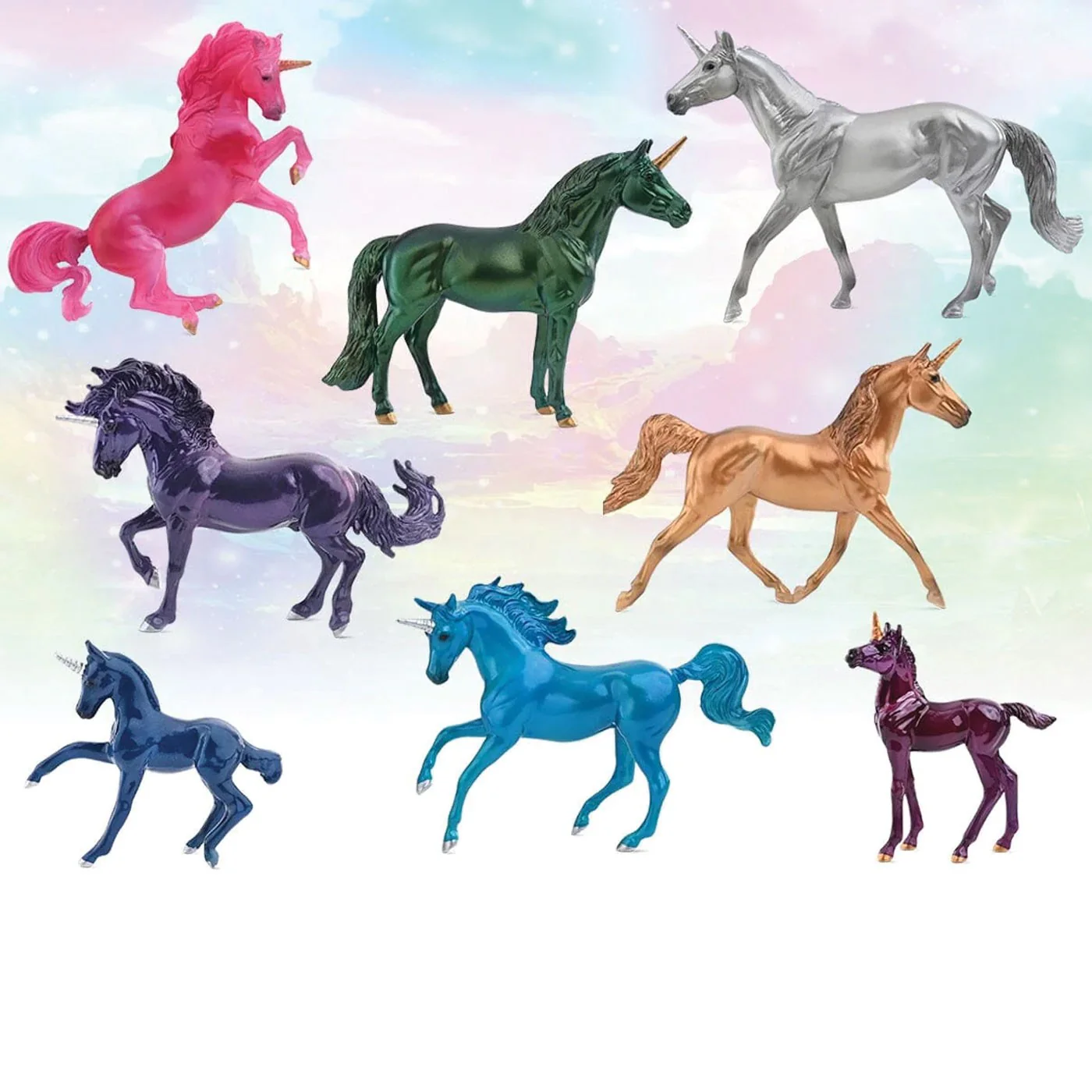 Breyer Stablemates Sparkling Splendor Deluxe Unicorn Collection - Image 2
