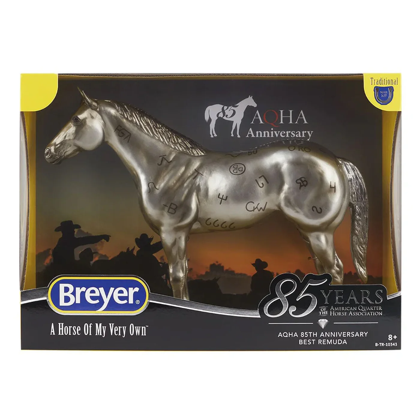 Breyer Traditional AQHA 85th Anniversary Best Remuda Model - Image 3