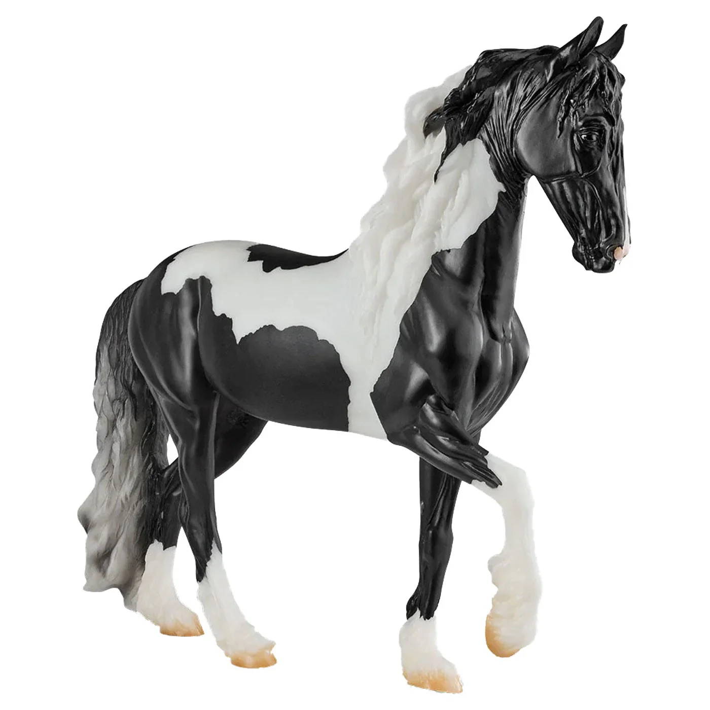 Breyer Traditional Battlefield Angel HP "Ezra" Pinto Freisian Sporthorse - Image 2