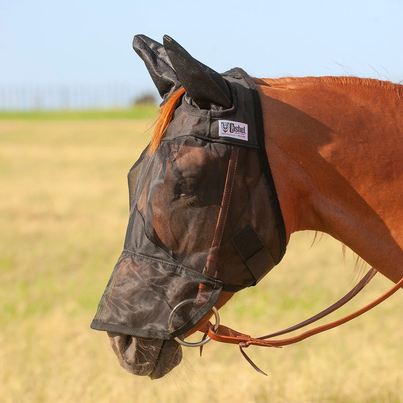 Cashel Quiet Ride Fly Mask Long Nose W/ Ears