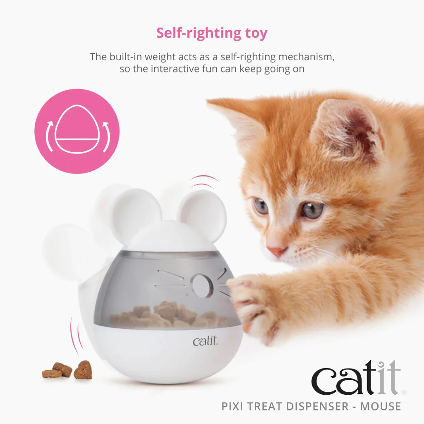 Catit Pixi Mouse Treat Dispenser - Image 2