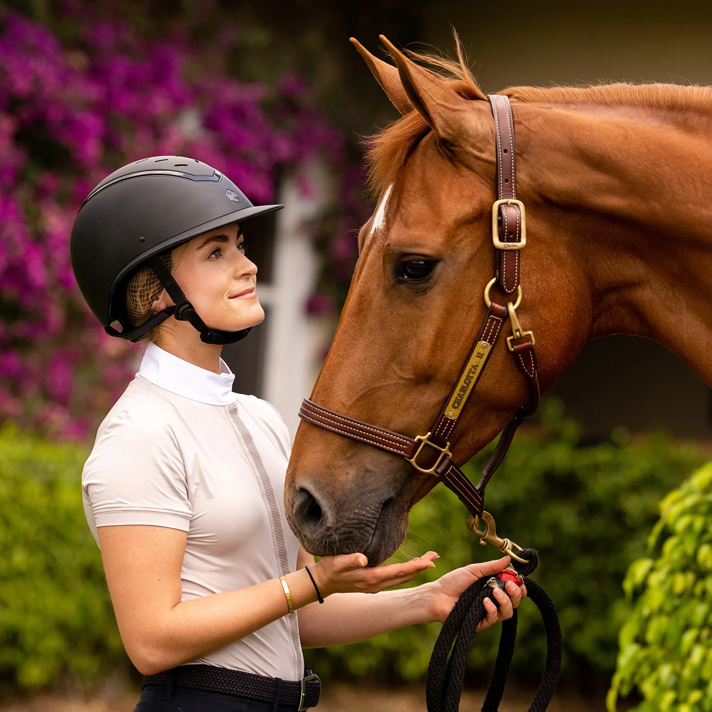 Charles Owen Kylo Wide Brim Helmet - Image 17