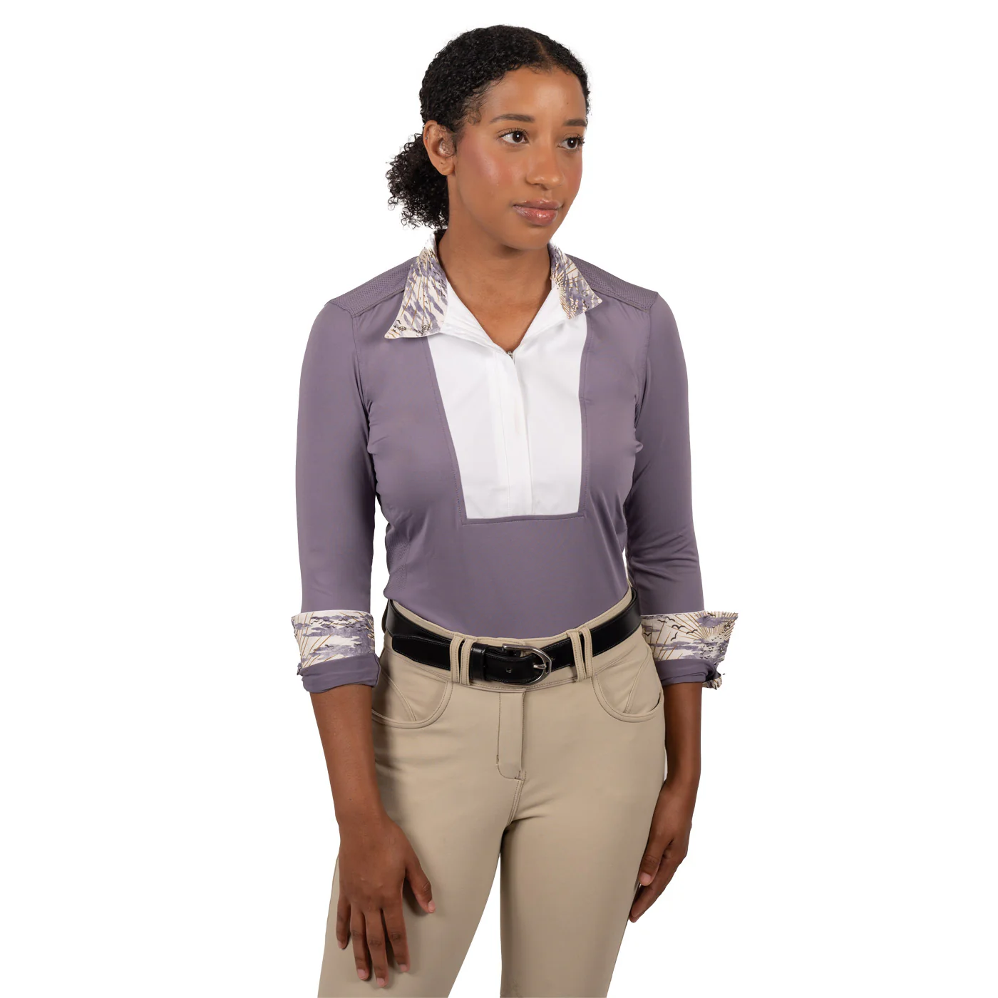Chestnut Bay SkyCool Liberty Long Sleeve Show Shirt - Image 5