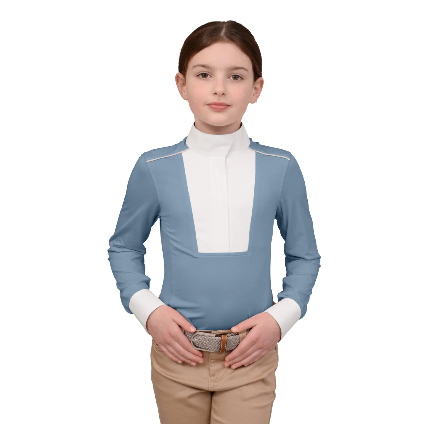 Chestnut Bay SkyCool Liberty Long Sleeve Show Shirt - Kids' - Image 2