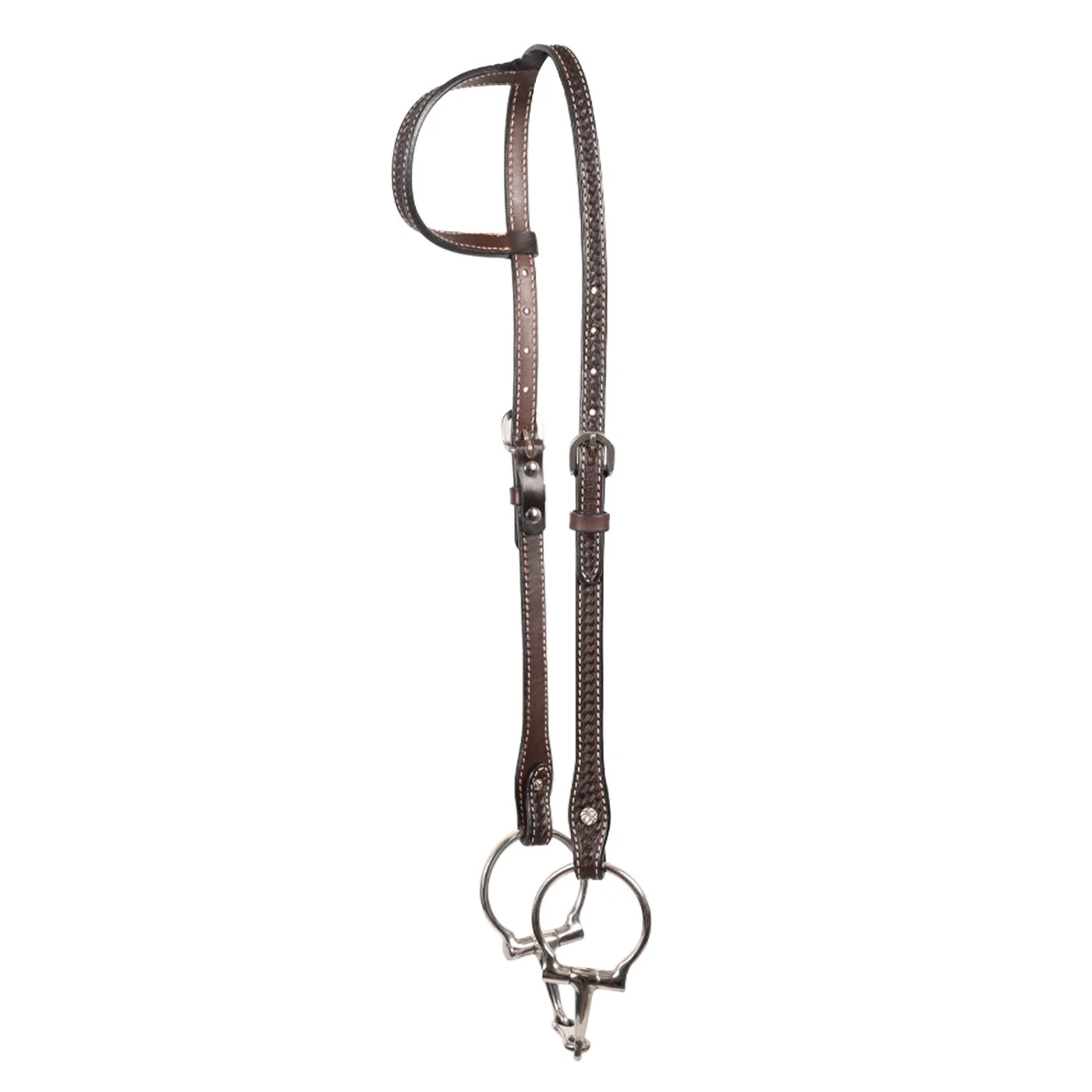 Country Legend Basket Tooling One Ear Headstall