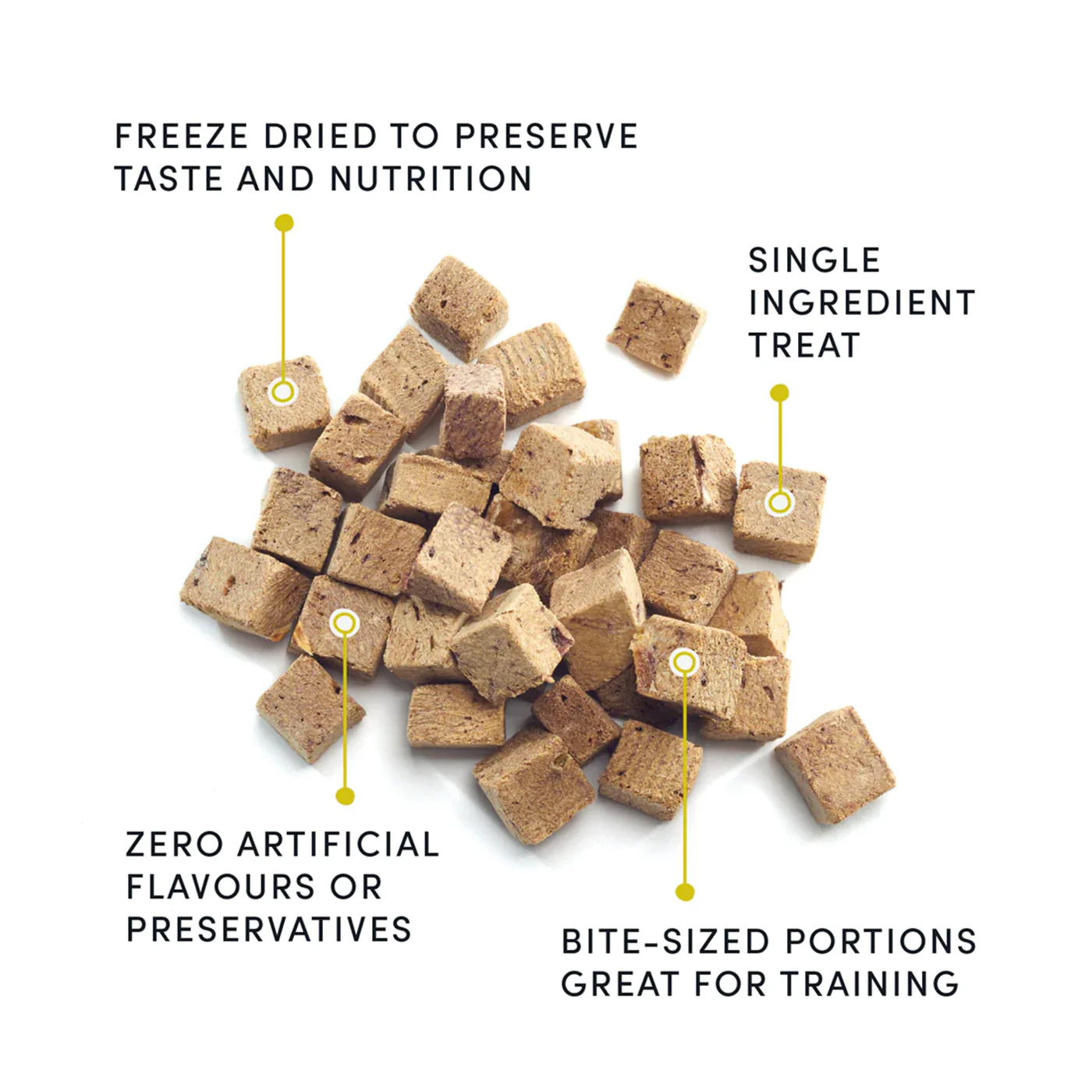 Crumps Freeze-Dried Beef Liver Mini Trainers 126 g - Image 3