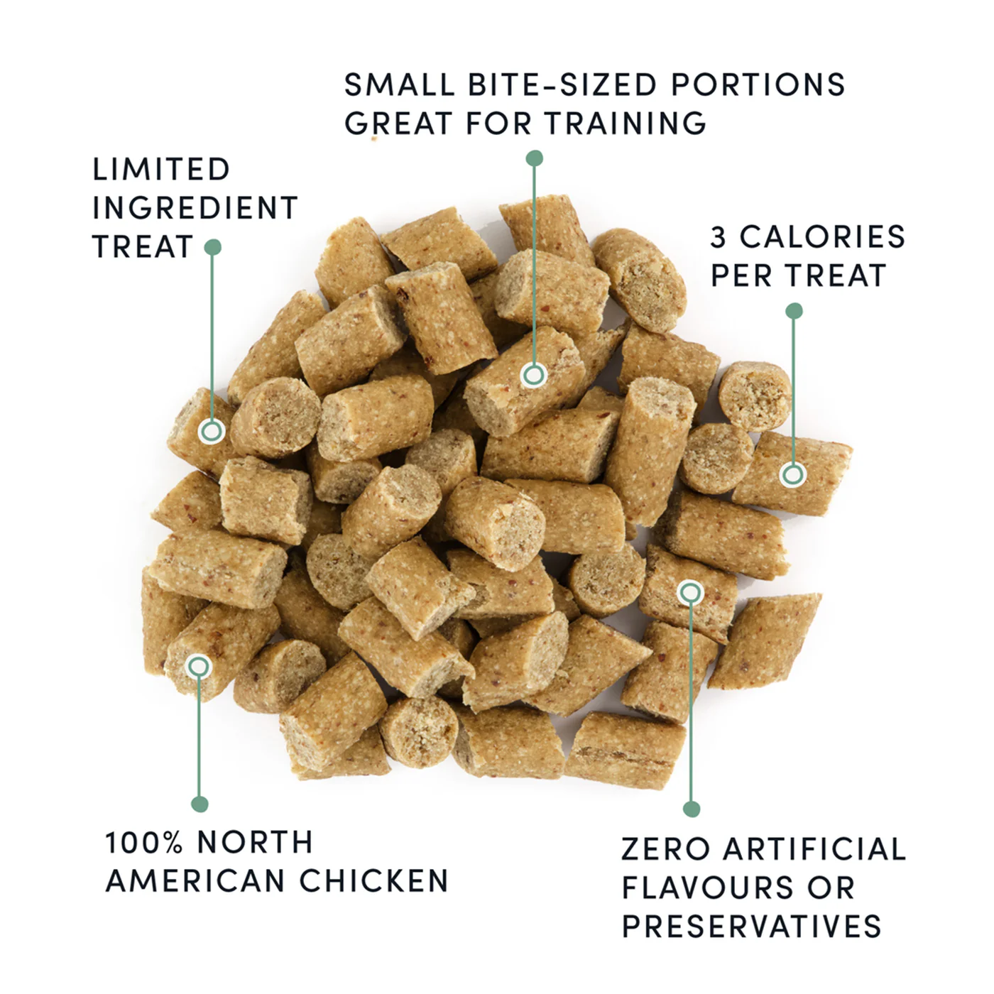 Crumps Semi-Moist Chicken Mini Trainers 132 g - Image 3