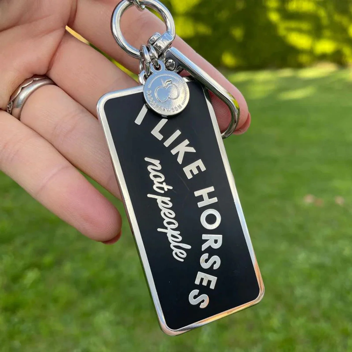 Dapplebay I Like Horses Key Chain - Image 2