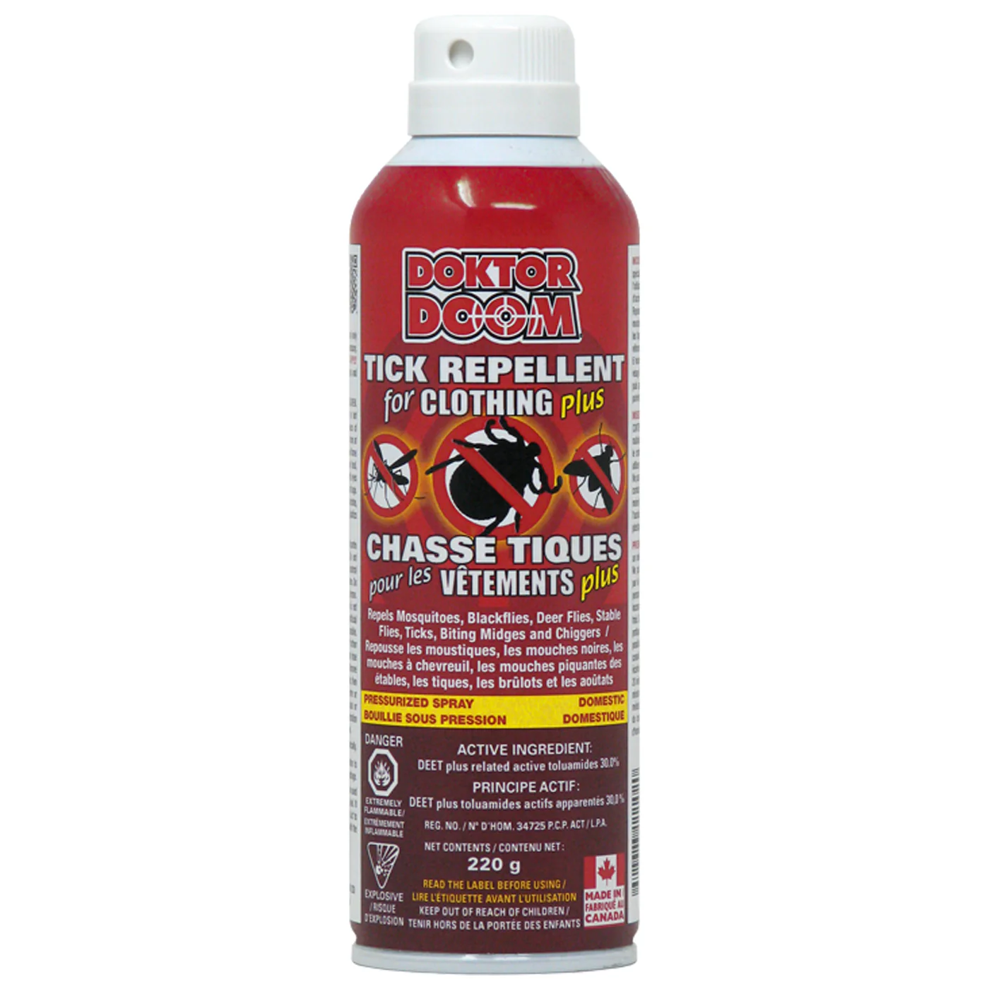 Doktor Doom Tick Repellent 220 g