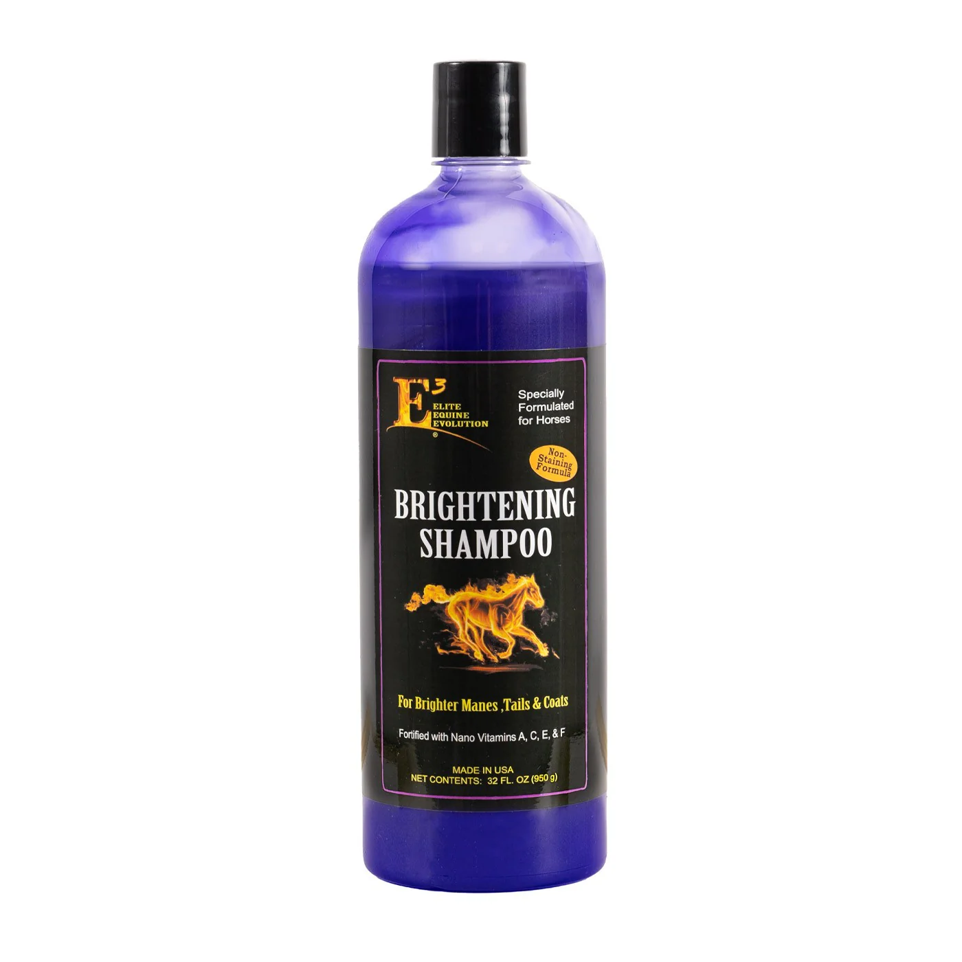 E3 Elite Equine Brightening Shampoo 946 mL