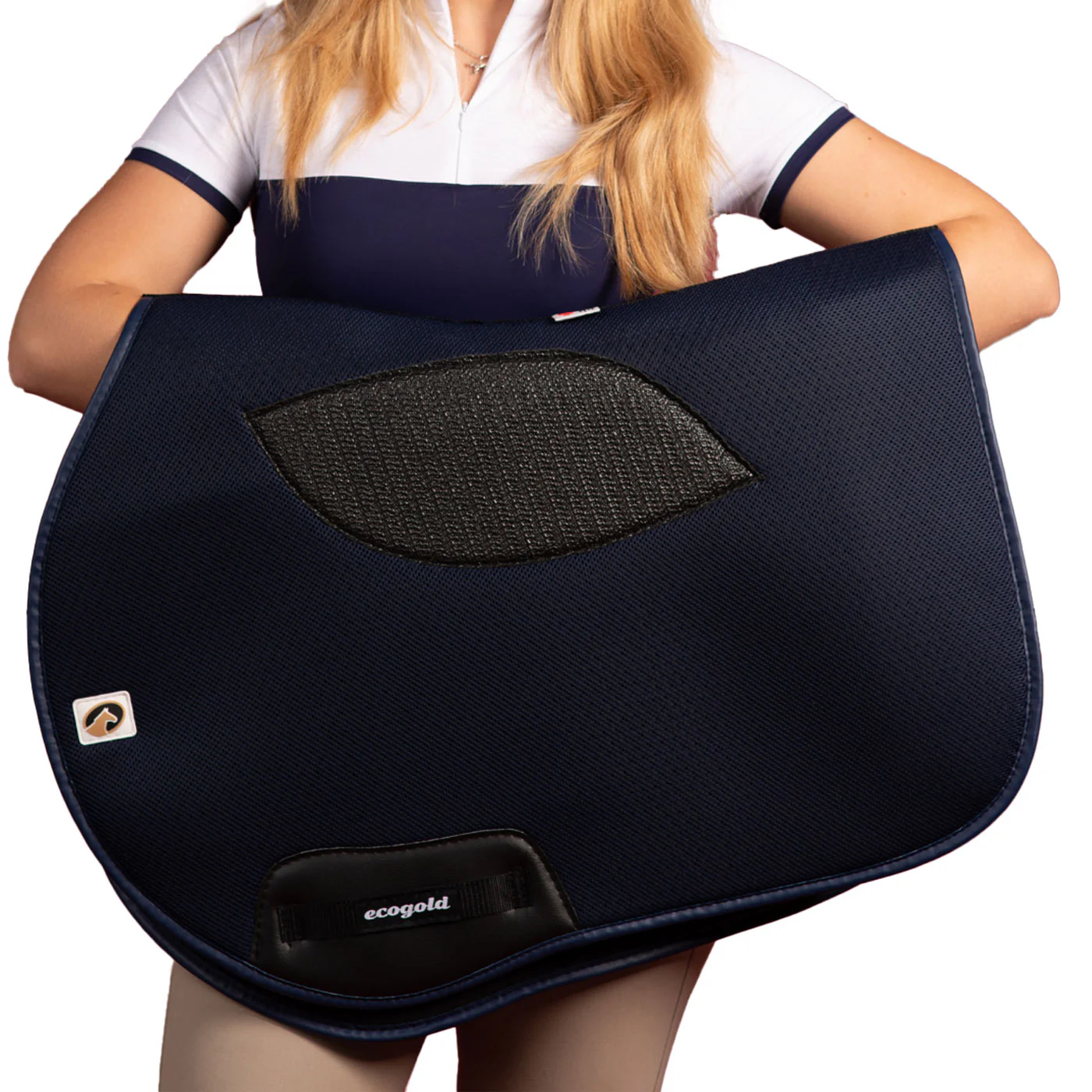 EcoGold Leaf Jumper Saddle Pad - Image 2