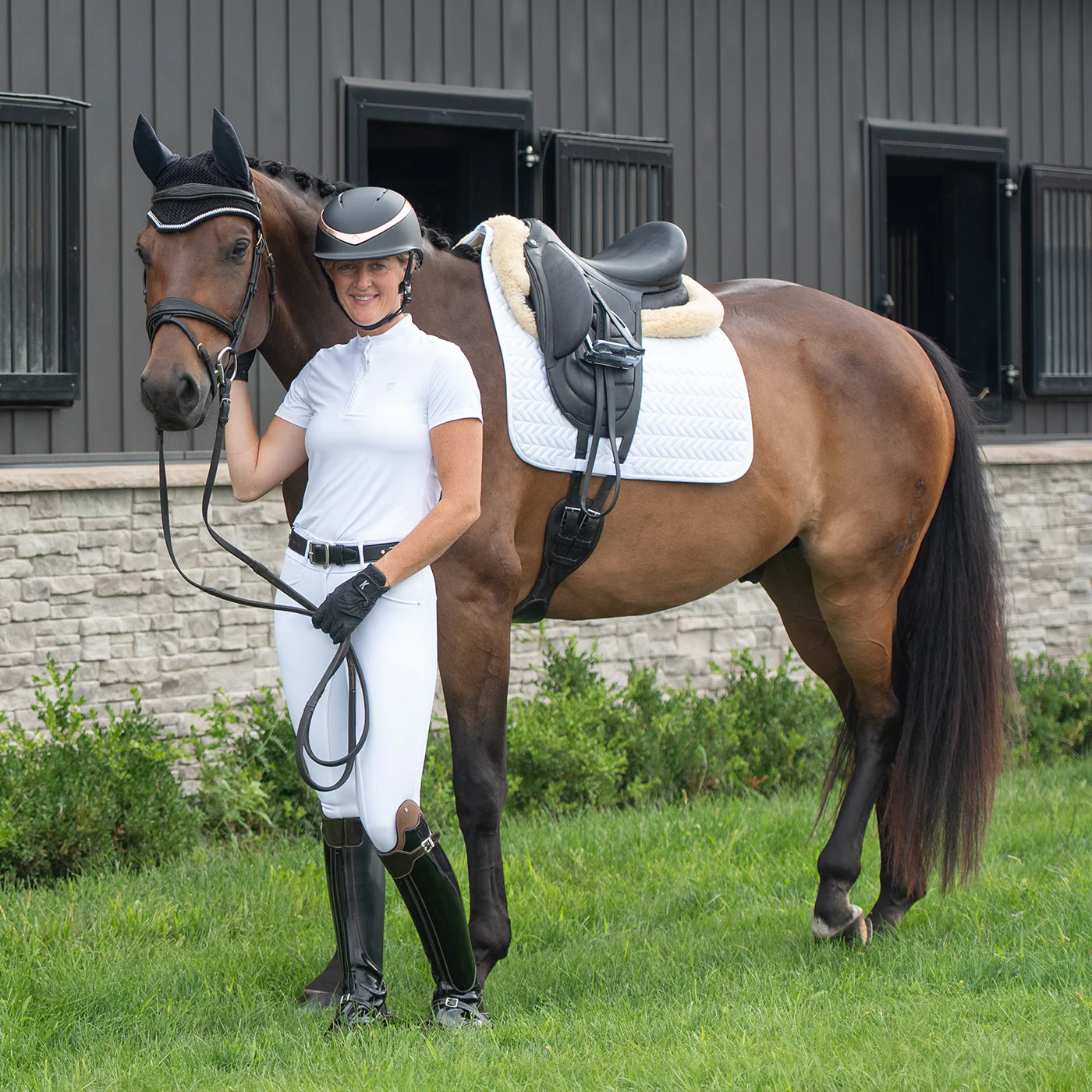 Elation Diamond Gramercy Full Seat Show Breech - Image 10