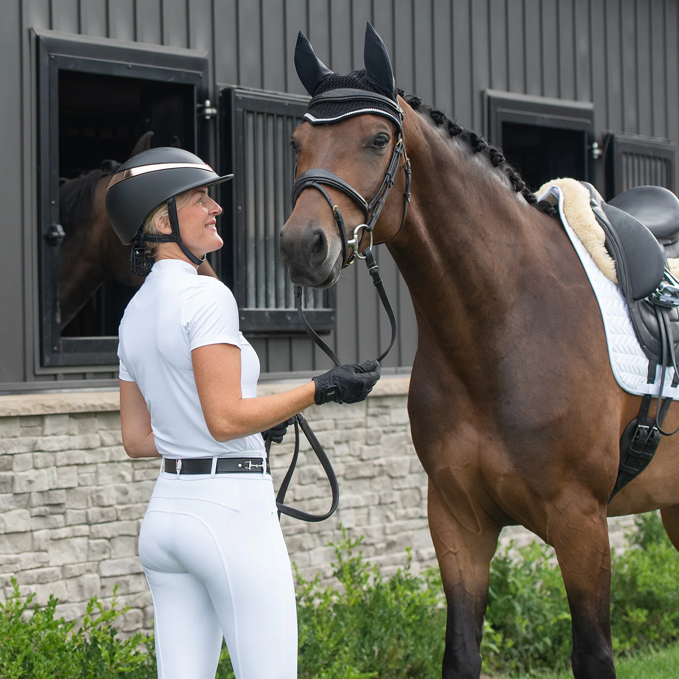 Elation Diamond Gramercy Full Seat Show Breech - Image 12