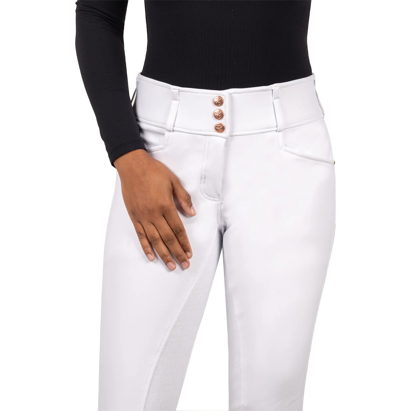 Elation Diamond Gramercy Full Seat Show Breech - Image 6