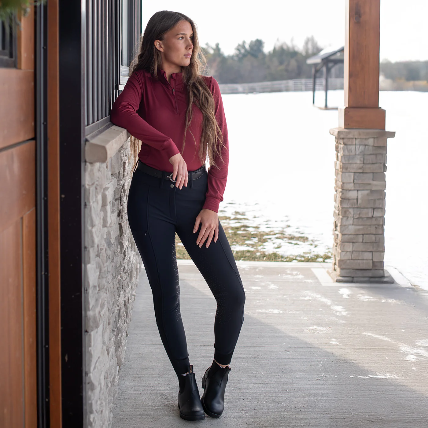 Elation Diamond Lucien Full Seat Winter Breech - Image 10