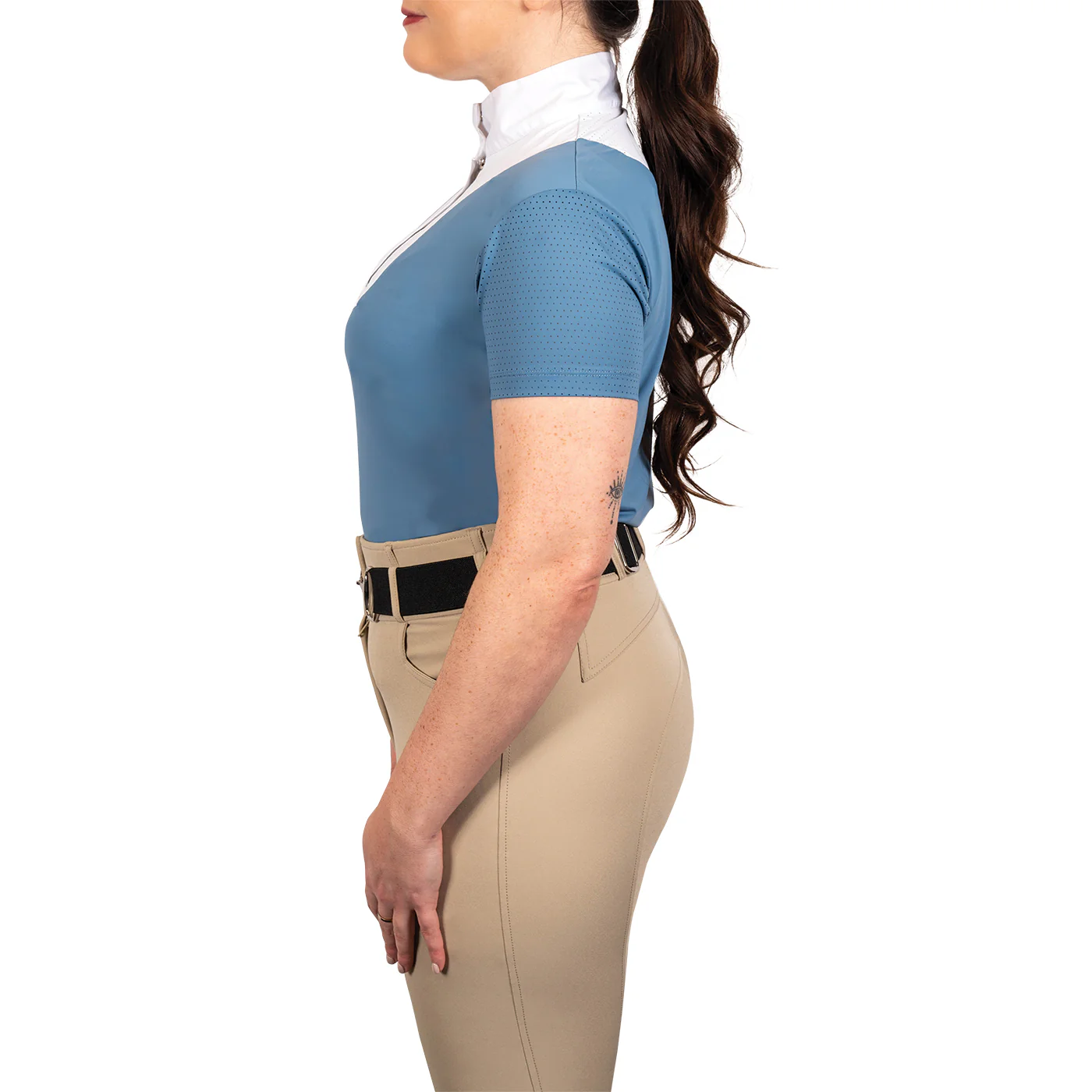 Elation Platinum Firenze Short Sleeve Show Shirt - Image 2