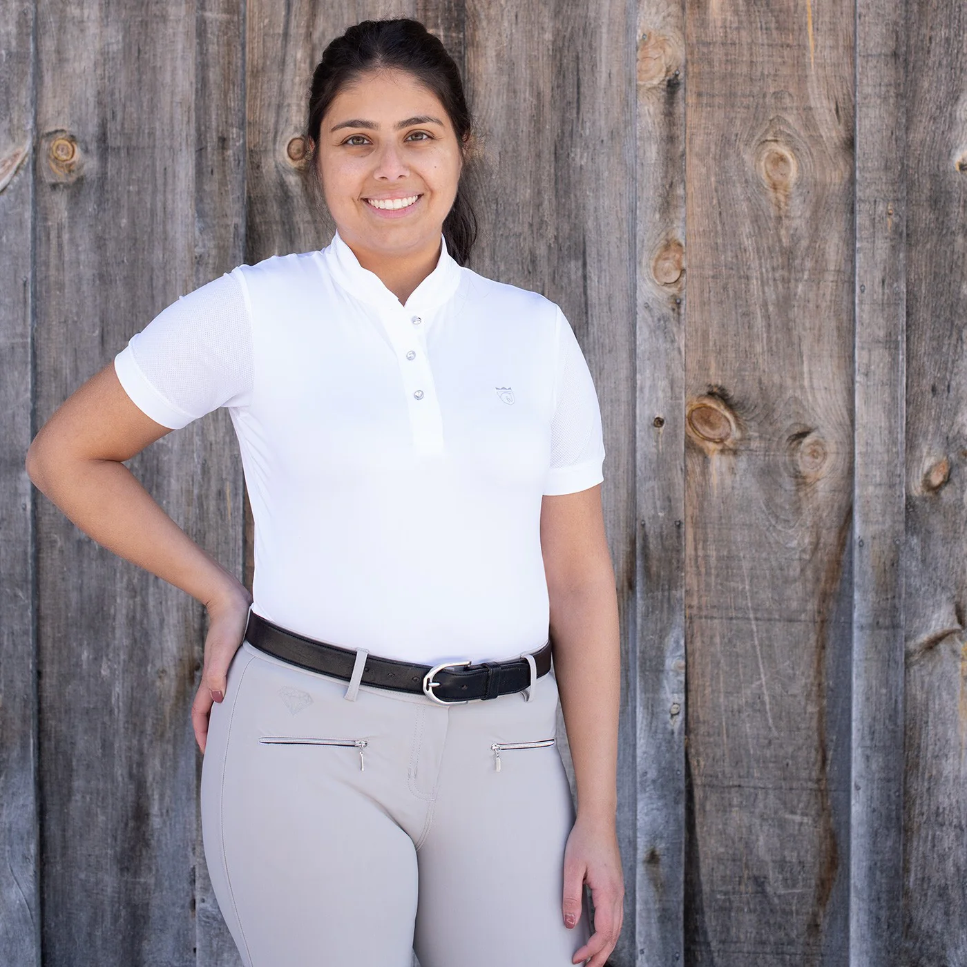 Elation Platinum Helena Short Sleeve Show Shirt - Image 10