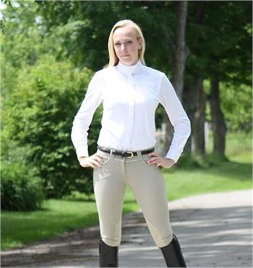 Elation Platinum Madison Wrap Collar Long Sleeve Show Shirt - Image 2