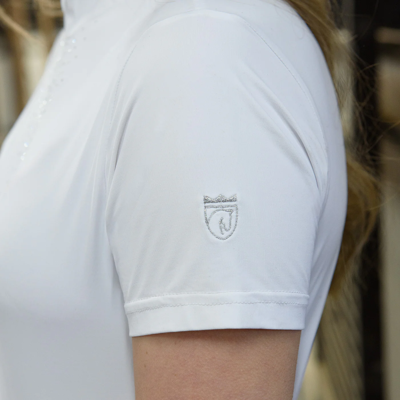 Elation Platinum Marcella Short Sleeve Show Shirt - Image 8
