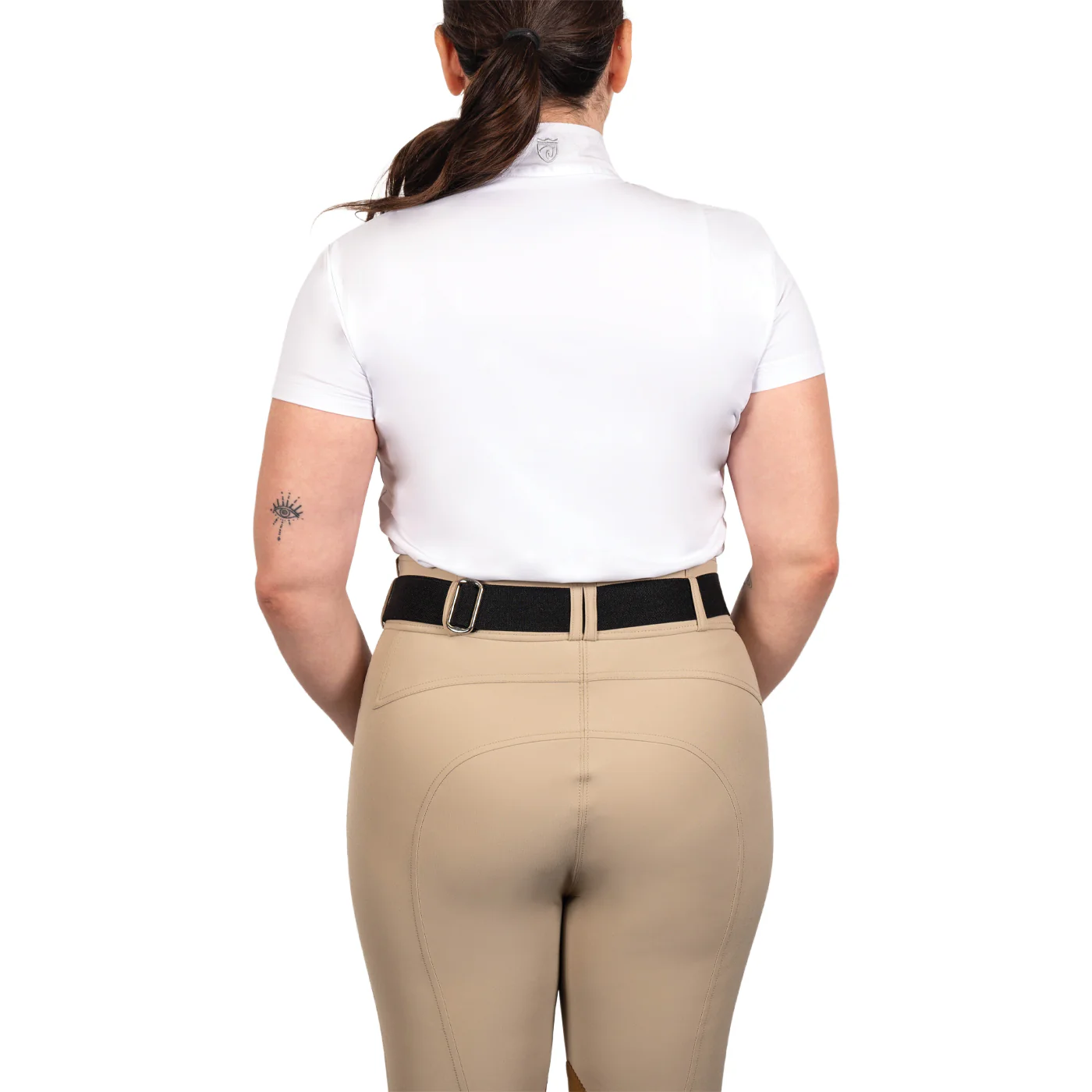 Elation Platinum Merletto Short Sleeve Show Shirt - Image 3