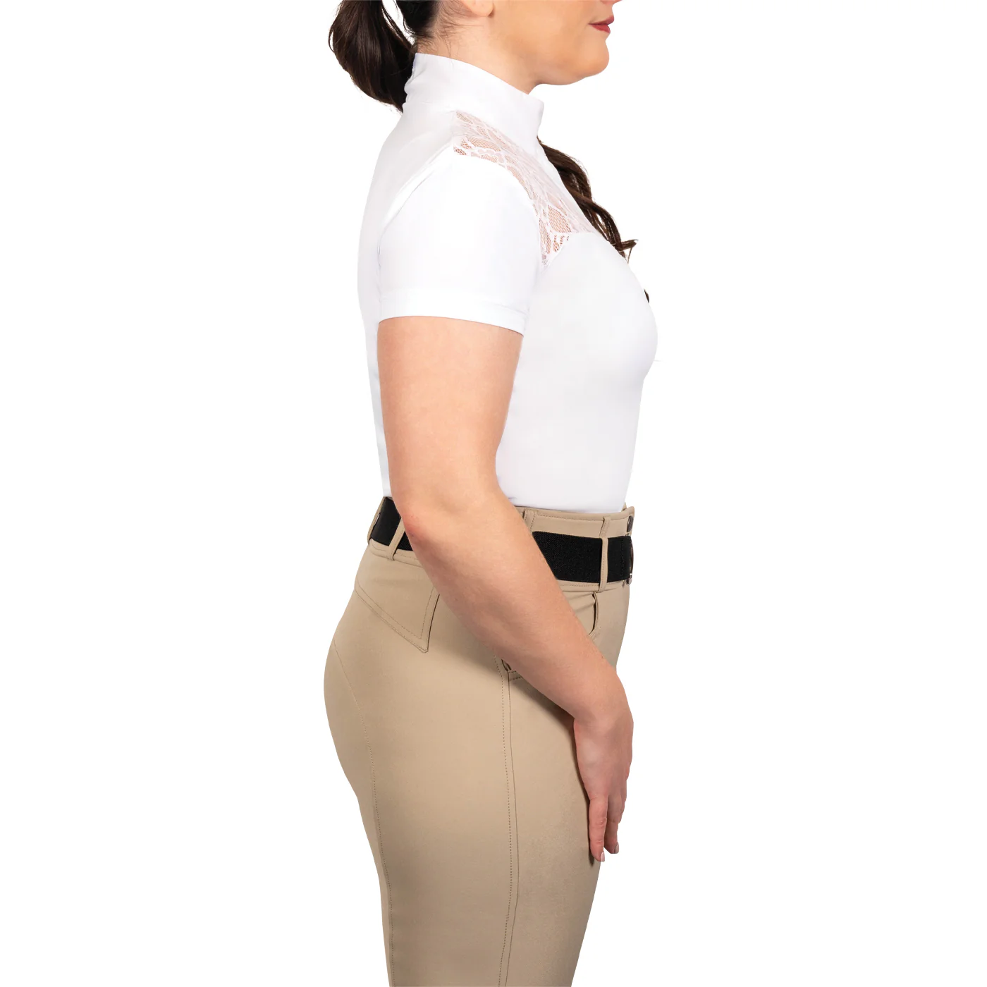 Elation Platinum Merletto Short Sleeve Show Shirt - Image 4