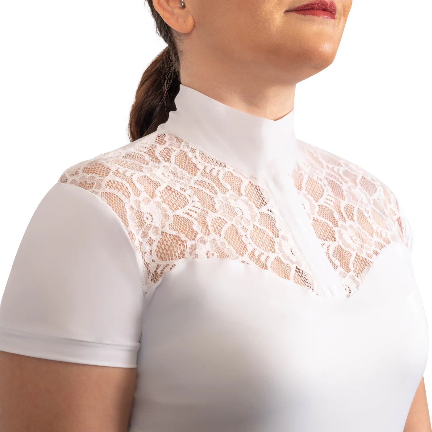 Elation Platinum Merletto Short Sleeve Show Shirt - Image 5