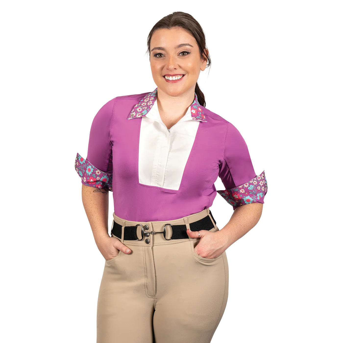 Elation Platinum Milano Long Sleeve Show Shirt - Image 11