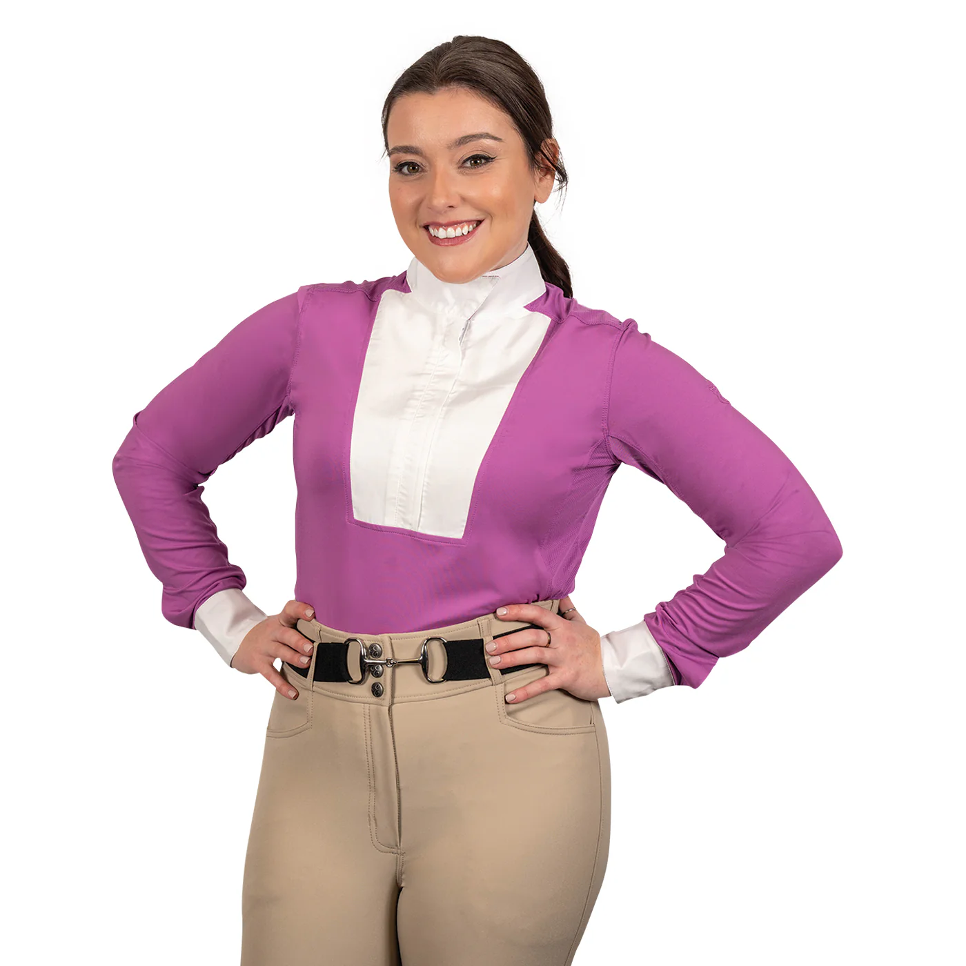 Elation Platinum Milano Long Sleeve Show Shirt - Image 6